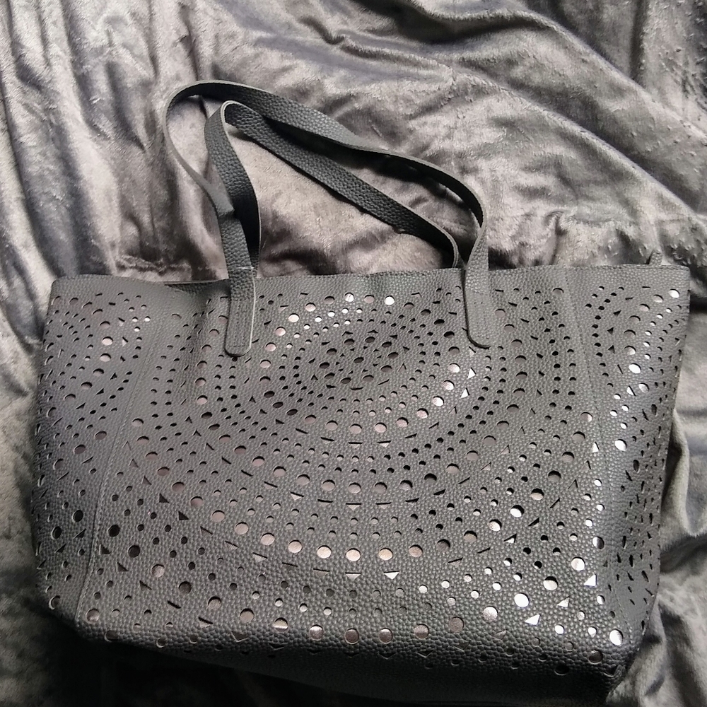 Bath & Bodyworks | Vegan Leather Gym Tote Bag NWOT